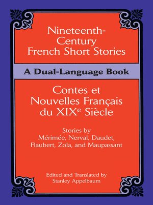 cover image of Nineteenth-Century French Short Stories (Dual-Language)